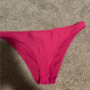 Never worn hot pink aerie bikini bottoms